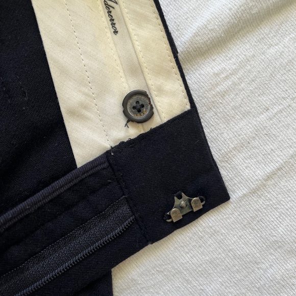 Ader Error Wool Pants — Deep Navy/Black - Picture 12 of 16